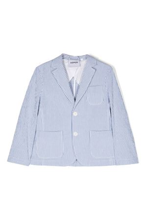 Blazer in cotone blu ASPESI KIDS | S23001GBC1071473